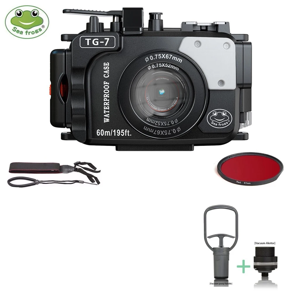 SeaFrogs Olympus TG-5 Underwater Housing | English