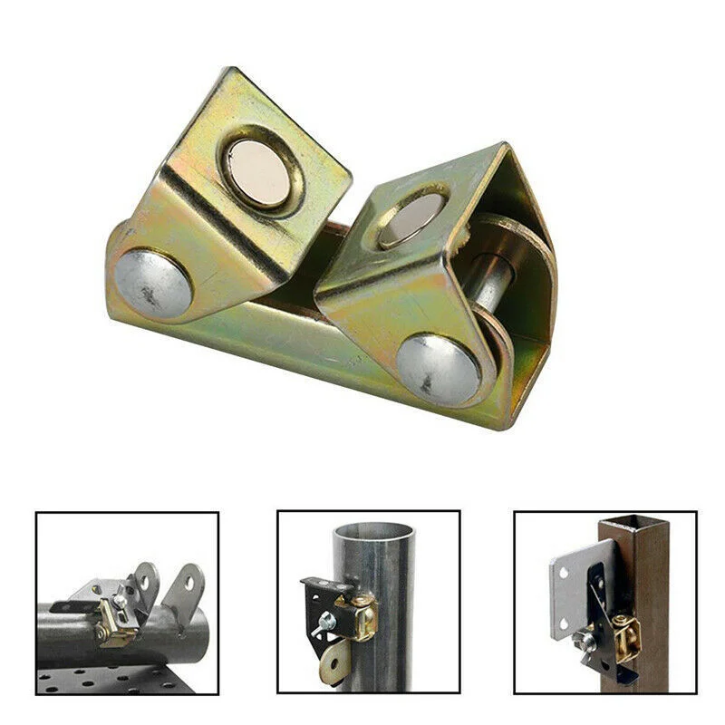 

Adjustable Magnetic Welding Clamps V Fixture Holder Strong Welder Hand Tool V-type Metal Working Welding Assistance Tool