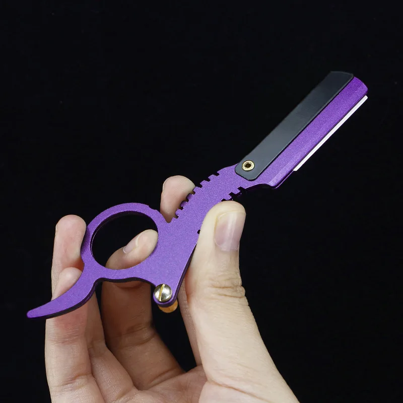Professional Stainless Steel Straight Razor For Beard Shaving_voghion.com