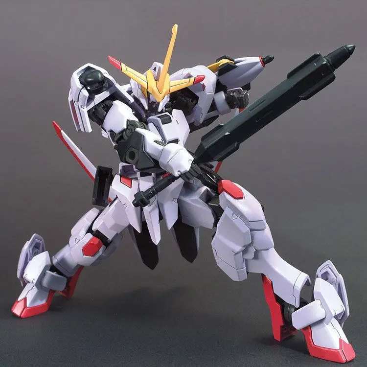 

Bandai MODEL Gundam Model Kit Anime Figure HG IBO ASW-G-35 Gundam Hajiroboshi Genuine Gunpla Action Toy Figure Toys for Children