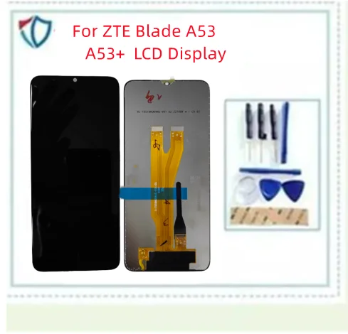 For ZTE Blade A53 A53+ LCD Display With Touch Screen Digitizer Assembly  Free Shipping With