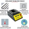 110V/220V Tin Melting Pot Solder Tin Pot Tin Melting Furnace Thermoregulation Soldering Desoldering Bath 30~400 Degree Ajustable 6