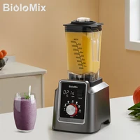BioloMix Digital BPA FREE 2L Automatic Professional Blender, Juicer Food Processor Ice Smoothies Fruit, FREE GIFT 600ml dry jar 1