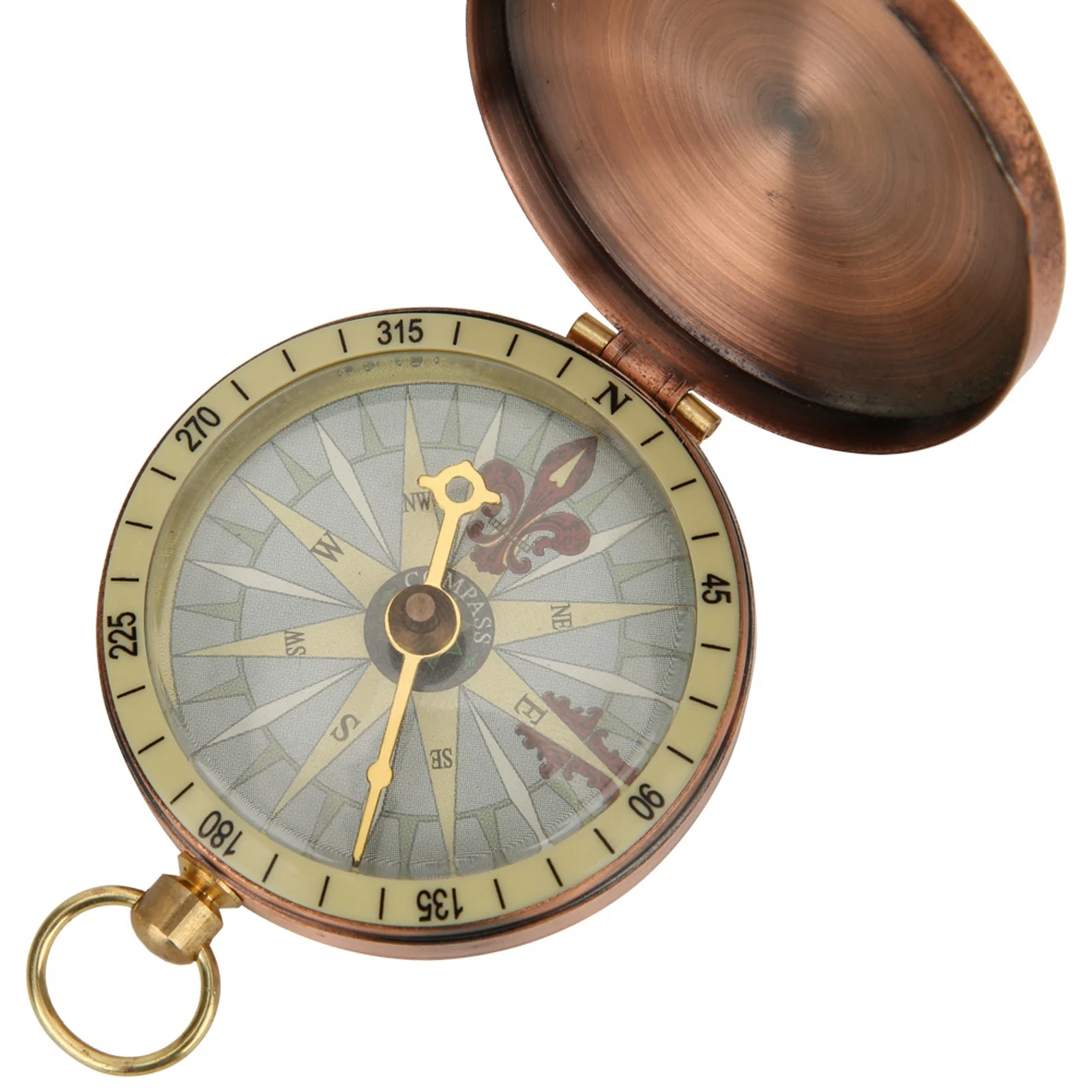 Portable Vintage Mirror Compass 4