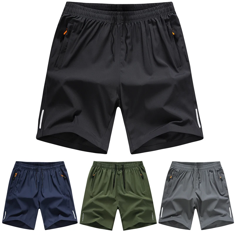 Summer Men Running Shorts 5 Inches Lightweight Cool Quick Dry Sportswear Ice Silk Hiking Fishing Gym Outdoor Male Sports Shorts running shorts sports shorts sport shorts