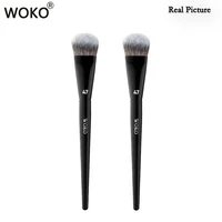 PRO 47 Foundation Brush Broom Foundation Shadow Brush Liquid Cream Blending Blush Angled Professional Makeup Brush Cosmetic Tool 1