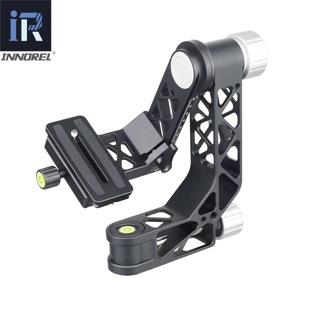 INNOREL CH6 360 Degree Panoramic Gimbal Head Aluminum alloy with Arca-Swiss Standard Quick Release Plate
