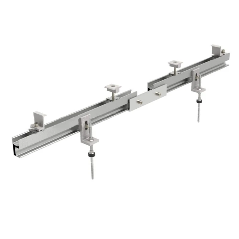 

Roof Solar Panel Mounting Bracket System Kit(for 1-4 Pieces Solar Panel) Pack of 4 Set