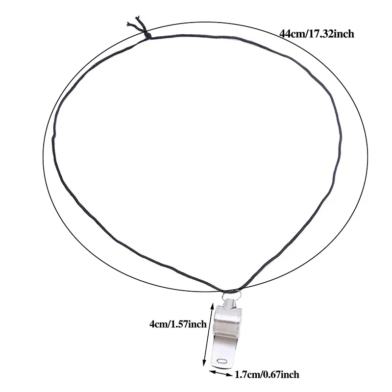 Stainless Steel Whistles 10 Pack