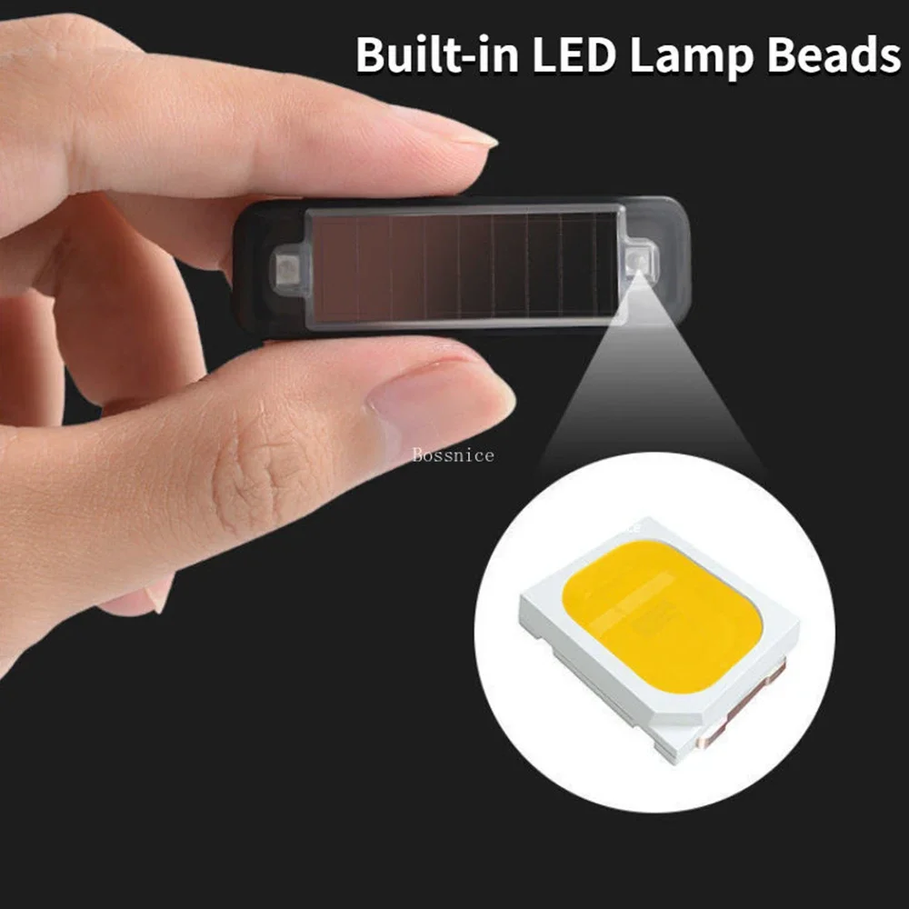 Solar warning light car rear collision prevention free breathing light motorcycl Electric vehicle bicycle LED tail flashing ligh