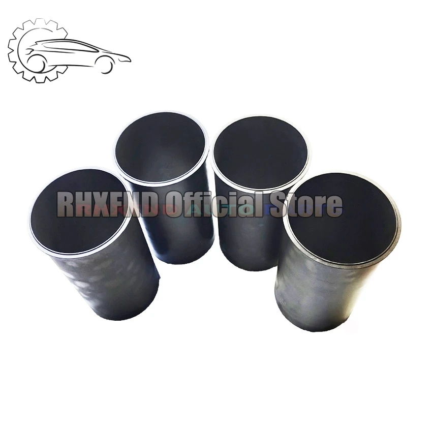 4PCS J2 Engine Cylinder Liner For Kia Pregio Bongo Besta GS K2700 2665cc 2.7D 8v 1998-