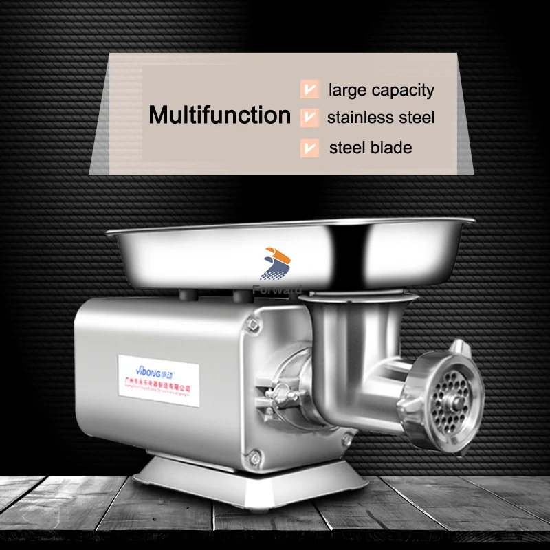 Mincer Electric Meat Grinder Commercial Sausage Stuffer 110V 220V Heavy Duty Stainless Steel Chopper 6