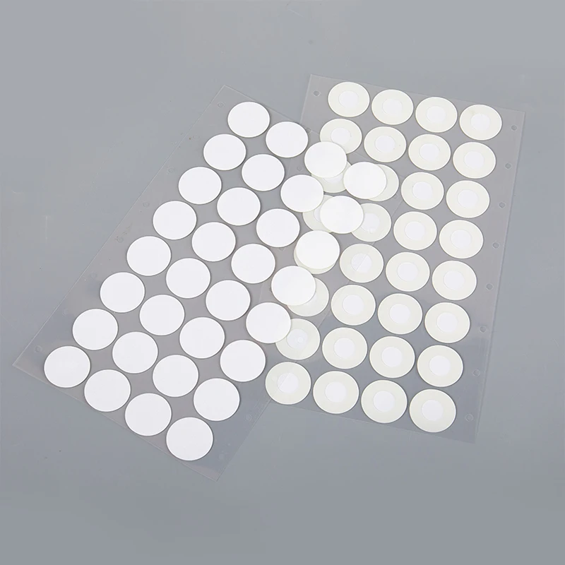 합성 멸균 메쉬 필터 종이 스티커, 20mm 소수성 통기성 멤브레인, 버섯 재배용 넓은 입 모양, 32 개/시트
