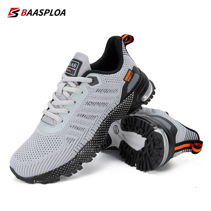 Baasploa Women Running Shoes 2024 New Casual Lightweight Breathable Walking Shoes Female Resistant Antiskid Sneakers Free Shippi