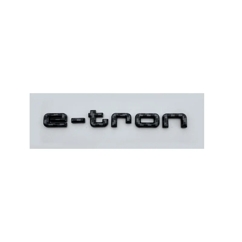Electric Car Emblem Stickers - Premium Rear Tail Decor & Displacement Sign Accessories
