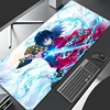 Demon Slayer Tomioka Giyuu Mouse Pad Gaming Accessories PC Gamer alfombrilla xxl Computer Desk Mat Laptop Varmilo Keyboard Pads 5