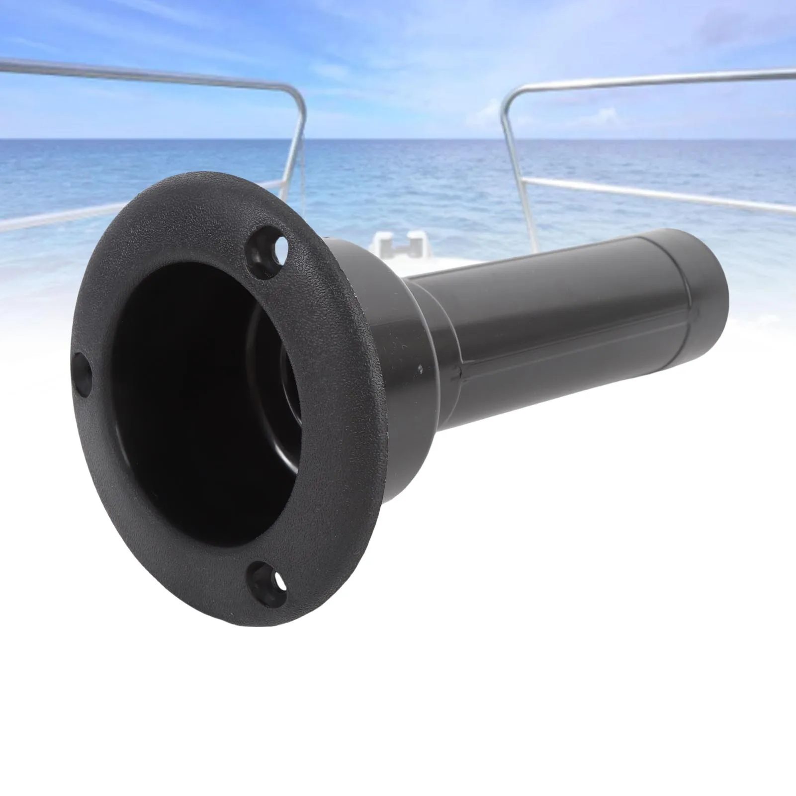 Boat Fishing Rod Cup Holder 224mm Anti Aging Easy To Use Fishing Rod and Cup Holder Adjustable Angles  for Yacht Ship