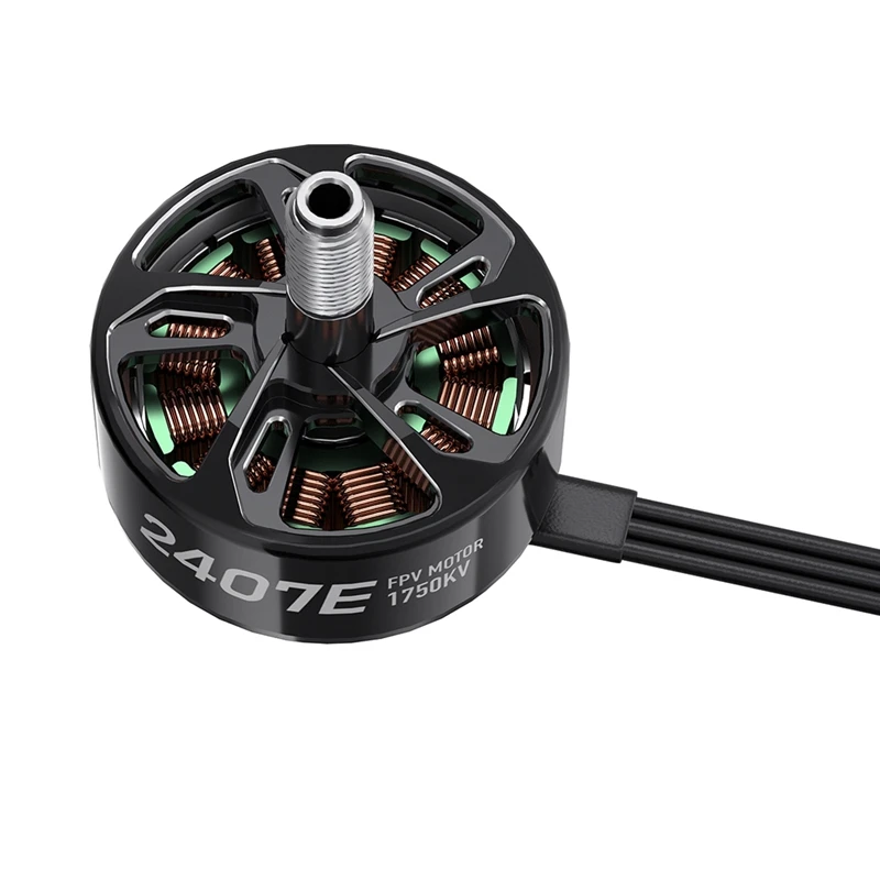 (NEW) SPEEDX2 2407E Motor 1750KV High Torque Low Power Useage For 5-6Inch Racing FPV Quads Racing RC Drone Multicopter
