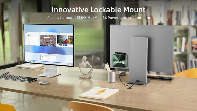 BMAX Mini PC B6POWER Intel Core I7-1060NG7 Windows 11 16 GB