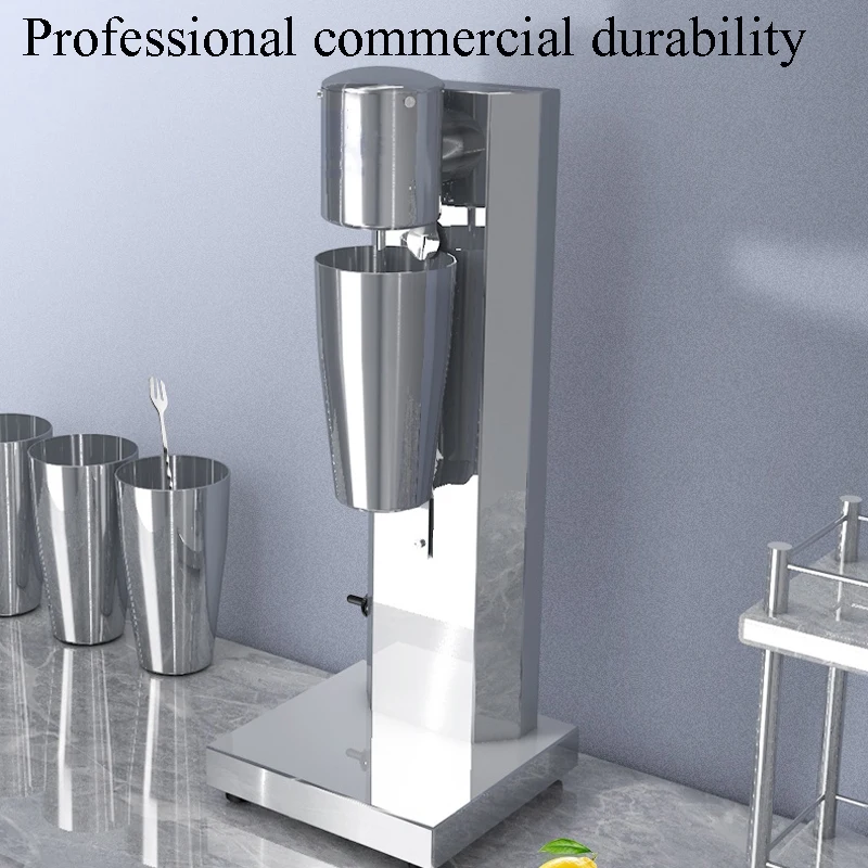 

Коммерческая Машина для молочного коктейля из нержавеющей стали с одной головкой, Миксер для напитков, машина для приготовления молочного коктейля из пены/молочного коктейля