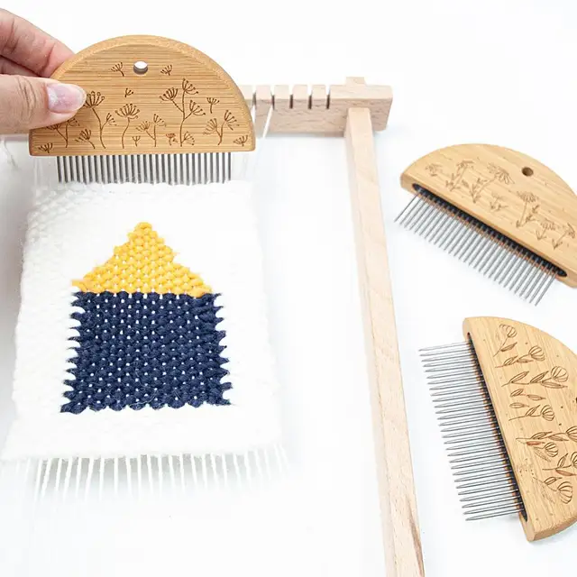 Weaving Loom Toy For Kids Educational Yarn Craft Machine For Bag Making And  DIY Craft Sticks From Frank5188, $25.72