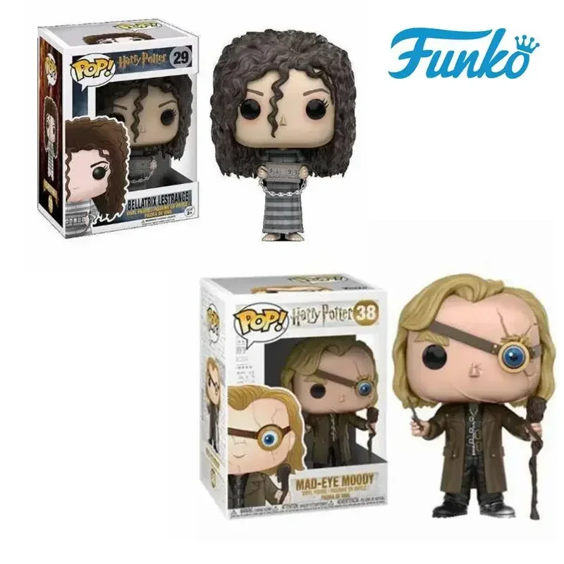 Funko Pop Hot Movie Wizarding World Vinyl Figures Bellatrix Lestrange 29 # Alastor Mad-Eye Moody 38 # Pvc Kids Dolls Model Toys