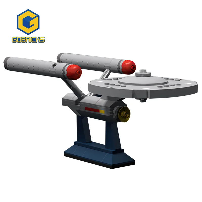 

Gobricks Space Ship World 6021 Buliding Block Model USS Enterprise NCC-1701 Toy for Children Birthday Gift Star Trek Xmas Gift