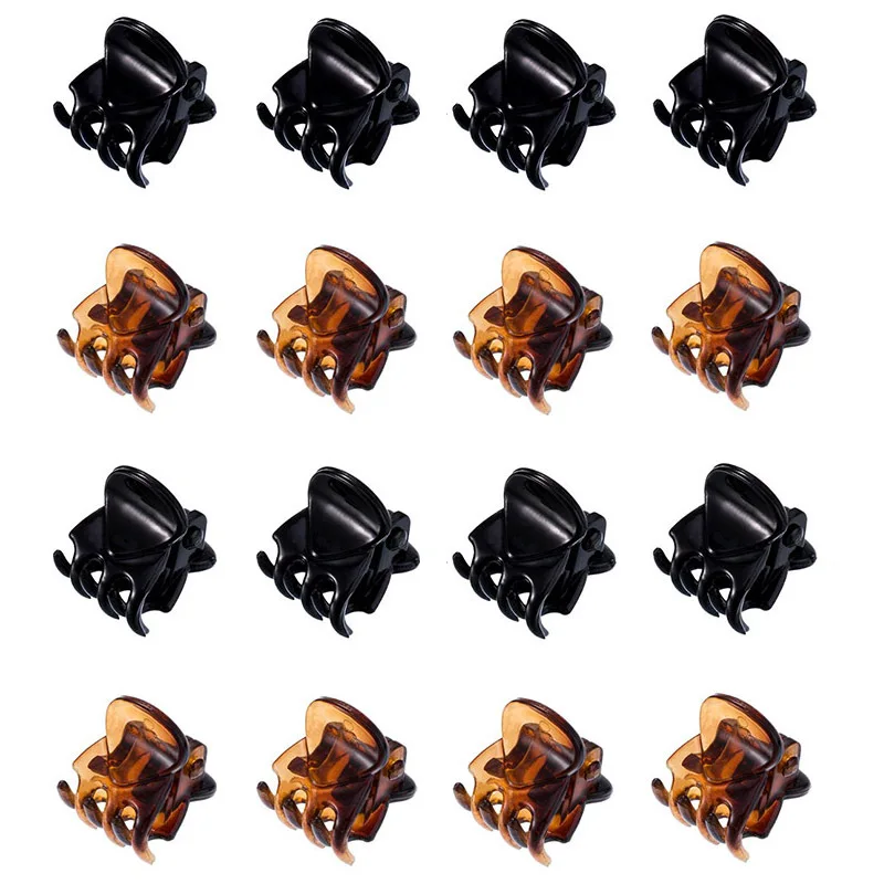 

8 шт., корейские женские Мини-заколки для волос, 1,5 см