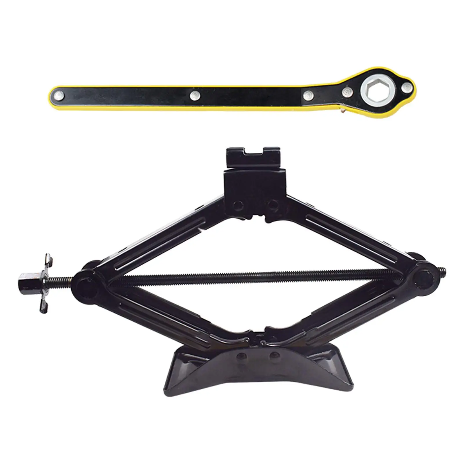 Car Jack with Ratchet Wrench Kit Tyre Repair Changing Tool for Roadside Tire Replacement and Maintenance for Vehicles Car Jack with Ratchet Wrench Kit Tyre Repair Changing Tool for Roadside Tire Replacement and Maintenance for Vehicles