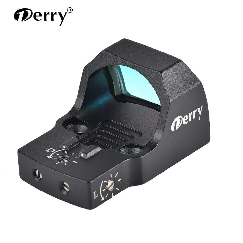 Derry Optics Hunting Red Dot Sight Tactical Reflex Scope With 4