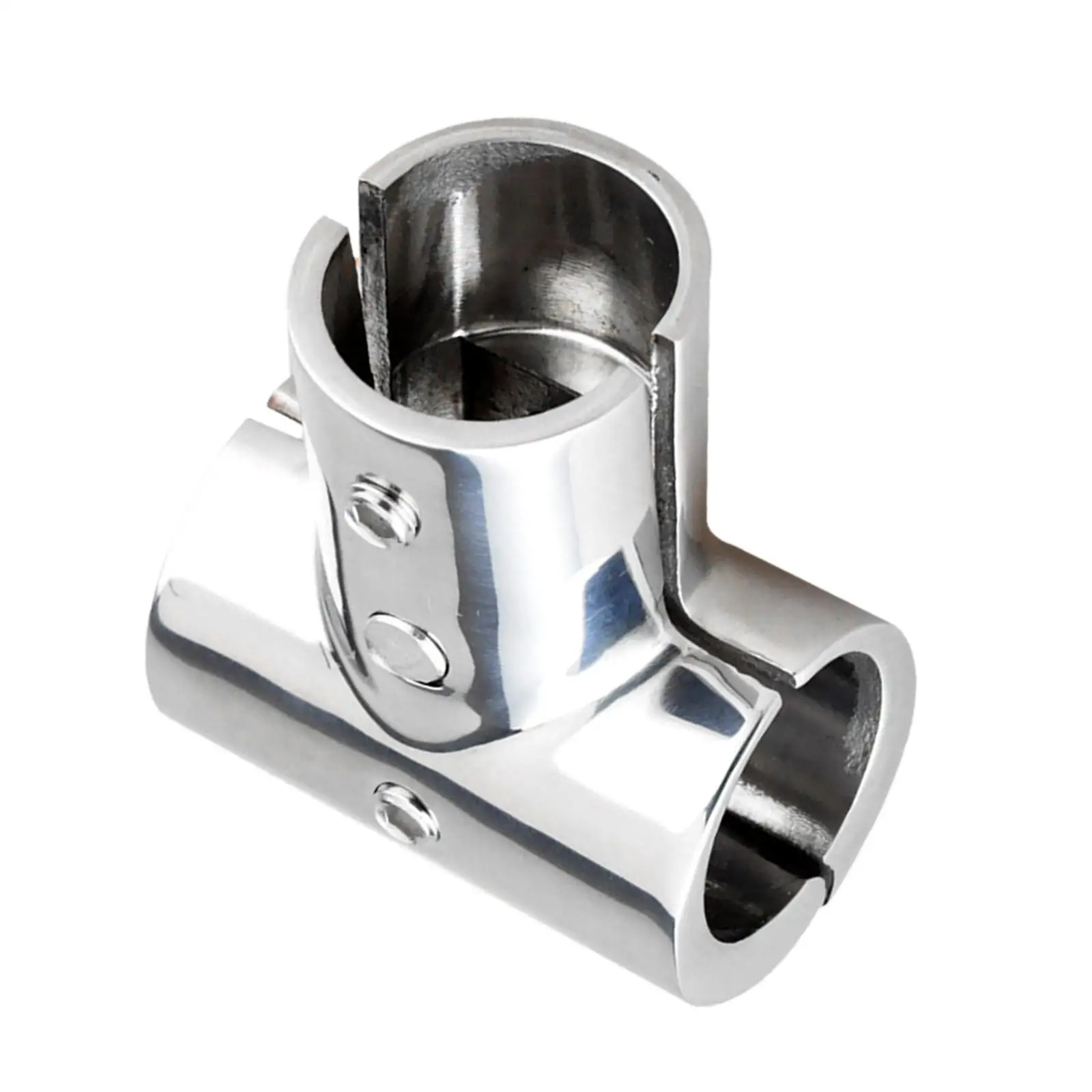 316 Stainless Steel Boat Marine Handrail Fittings 7/8" 90&deg; T/Tee Connector