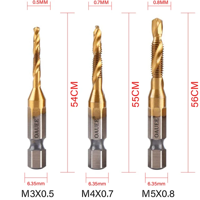 3Pcs Golden