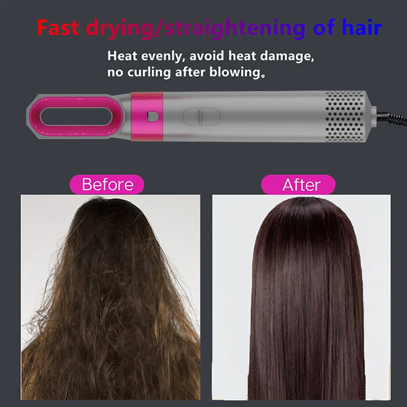5-in-1 Multifunctional Hair Dryer Brush Set suitable for All Hair Types hair dryer