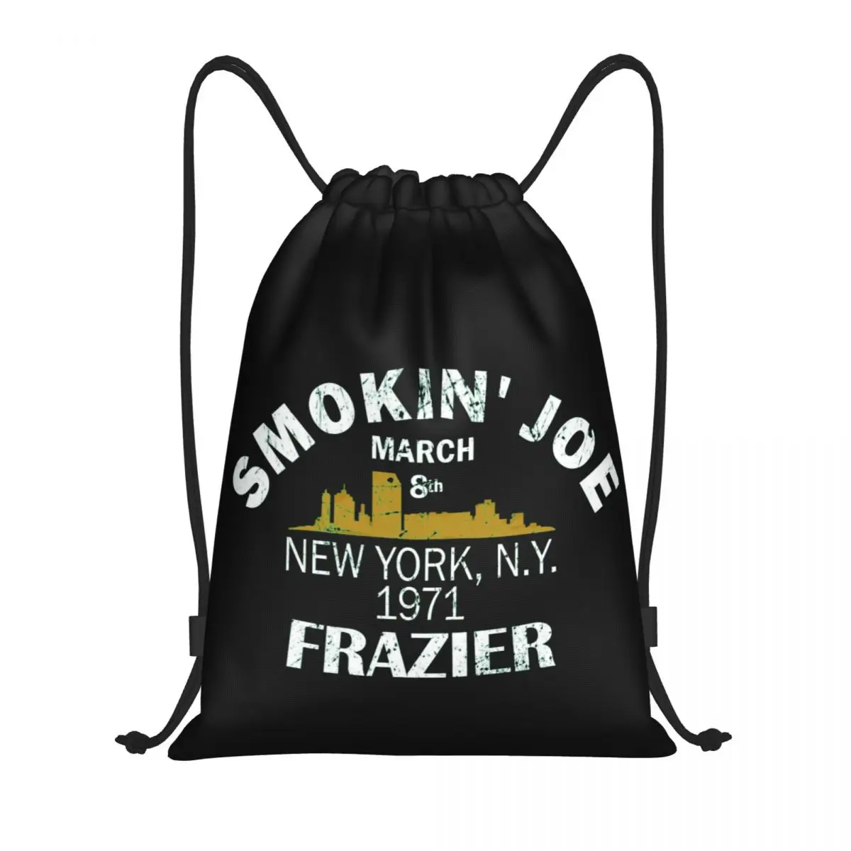 

US USA America 17 Joes And Fraziers Backpack Funny Geek Drawstring Backpack Drawstring Bags Gym Bag Novelty Travel