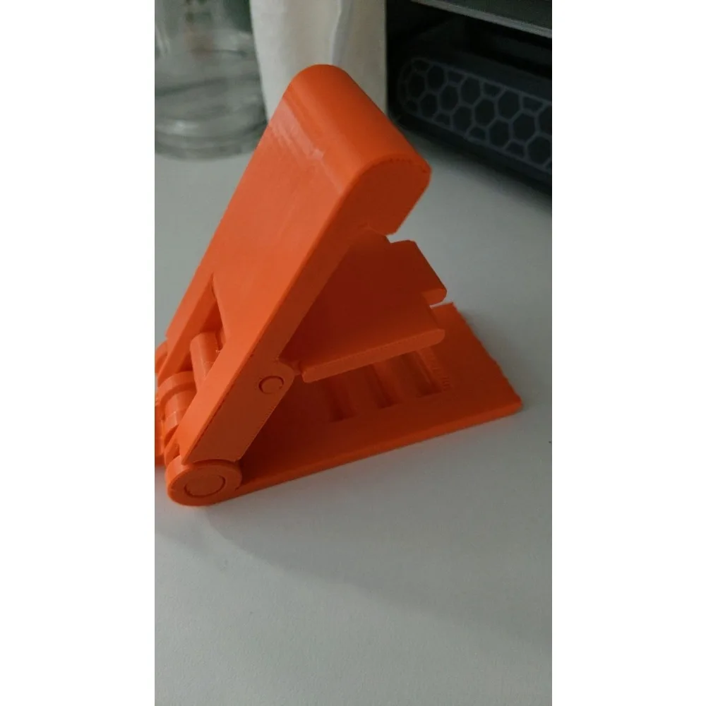 Compact Foldable Phone Stand with Adjustable Viewing Angles
