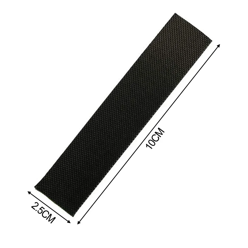 Fireplace Sealing Rope 8pc Self-Adhesive Fireplace End Tape Glass Fabric High Temperature Resistance Stoves Parts 10*2.5cm