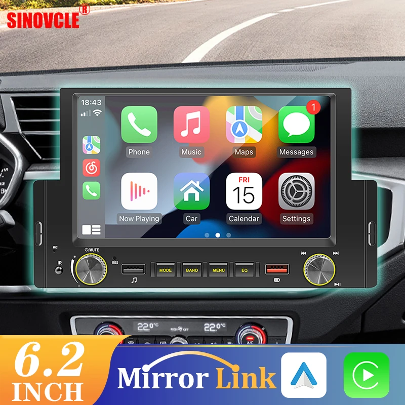 Pantalla Táctil Automática Gps 2 Din Player Car Video Radio Para