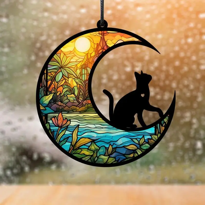 

Pet Memorial Suncatcher Acrylic Animal Memorial Suncatcher Beautiful Pet Sympathy Gift Home Decor Wall Art For Wall Living Room