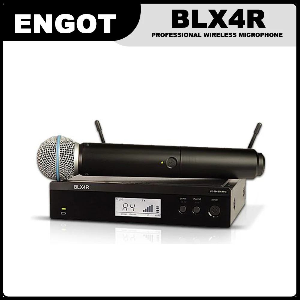 

Беспроводной микрофон BLX4R! Вокальная система BLX4 BLX4R BLX24R опционально PG58 58 BETA58 микрофон для беспроводного микрофона