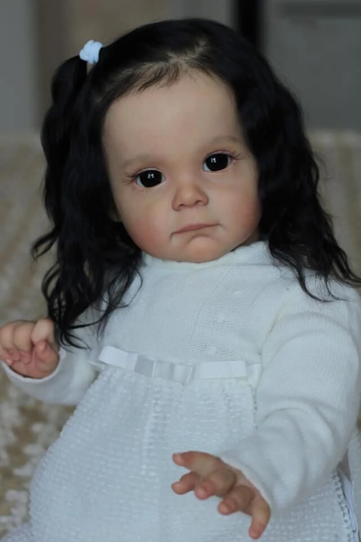 60CM Newborn Silicone Baby Girl Doll Bebes Reborn Lifelike Toddler Bonecas Menina Boy Surprice Christmas Present Birthday Gift