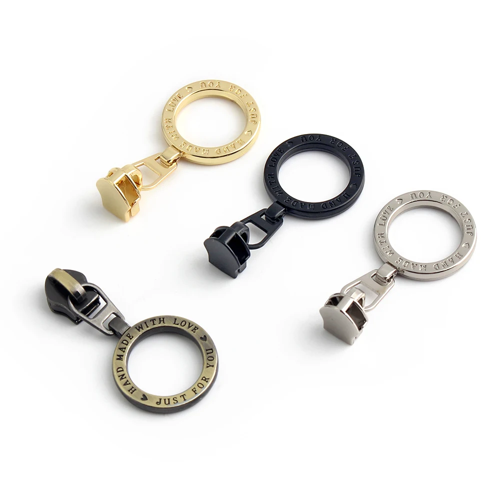 Versatile Metal Zipper Pull Repair Kit for DIY Garments and Sewing Projects - 5# Sliders