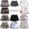 KINETIC Mens Summer New Fashion Sports Gym Fitness Running Basketball Mesh Short Pants Male Quick Dry Casual Breathable Shorts 2