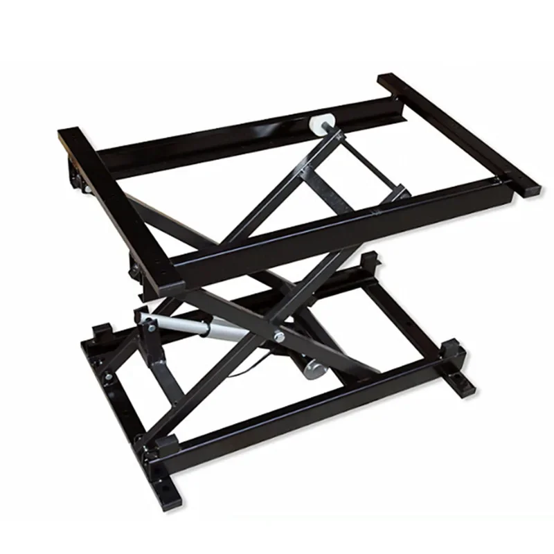 Table Lifting 80kg Electric Wired Remote Control Coffee Table Dining 24V Lifting Hardware Folding Iron Frame