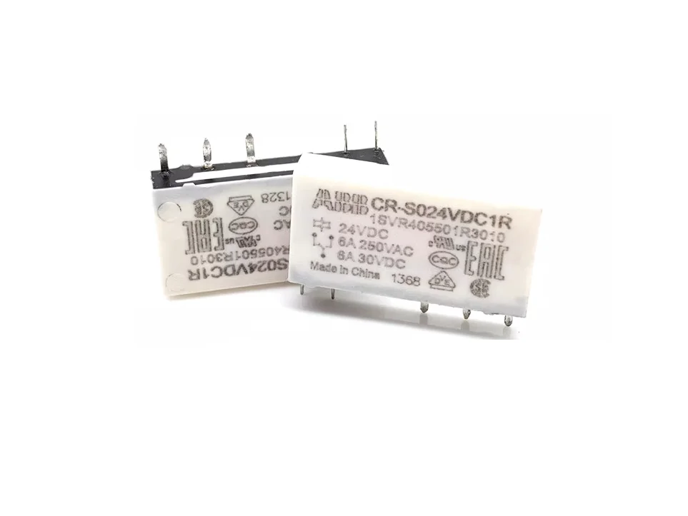 

CR-S024VDC1R CR S024VDC1R CRS024VDC1R 24V 6A 5-контактное Новое реле