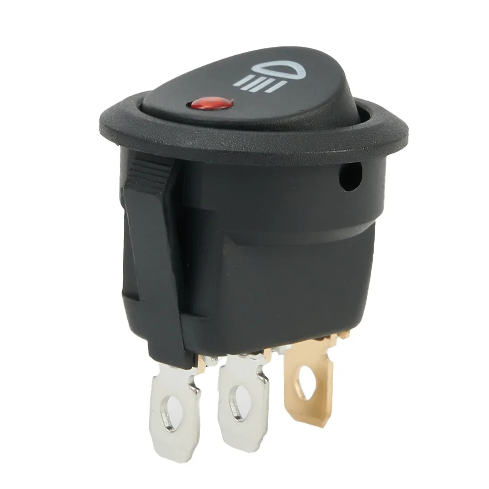 

Fog Light Switch Switch 12V Red Led Fog Light Rocker Switch For Car Van Truck ABS Plastic Black Red DC 12V 20A