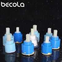 2PC 25/35/40มม.ตลับหมึกวาล์ว Core ไฟฟ้าวาล์วผสมน้ำก๊อกน้ำผสมต่ำแรงบิดก๊อกน้ำอุปกรณ์เสริม 2