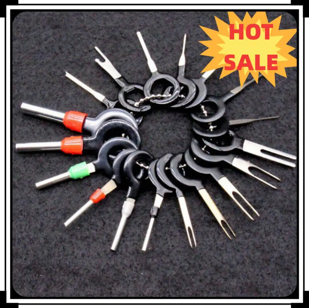 

Durable Automotive Wire Terminal Removal Tool Car Wiring Crimp Connector Pin Kit Automobiles Accessories