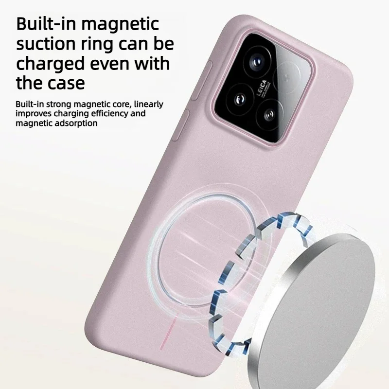 Fashionable Matte MagSafe-Compatible Slim Hard Phone Case