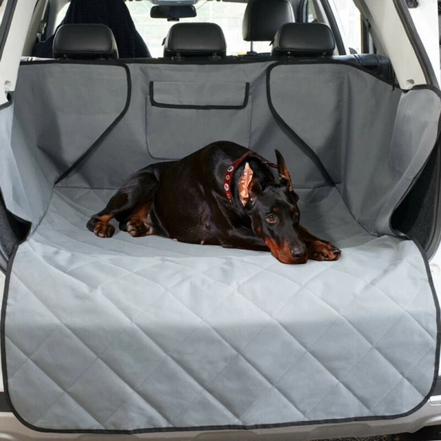 1pc Sac De Voiture Pour Animaux De Compagnie En Tissu Oxford Imprimé De  Pattes De Chien