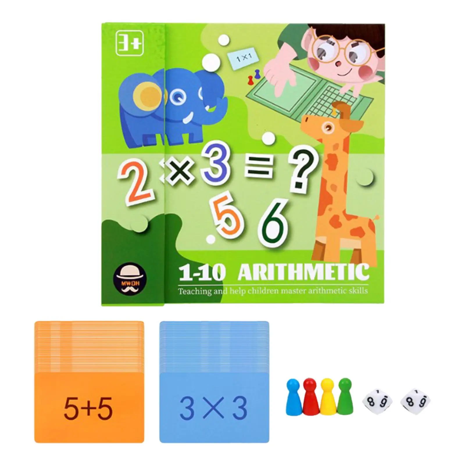 

Montessori Addition Exercise Board Parent Child Interactive Toys Thinking Game Early Learning Toys for Children Toddlers Gifts